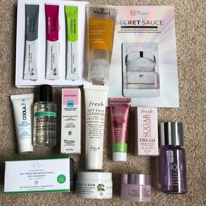 LOT Of Skincare samples 🔥 Fresh, drunk Elephant